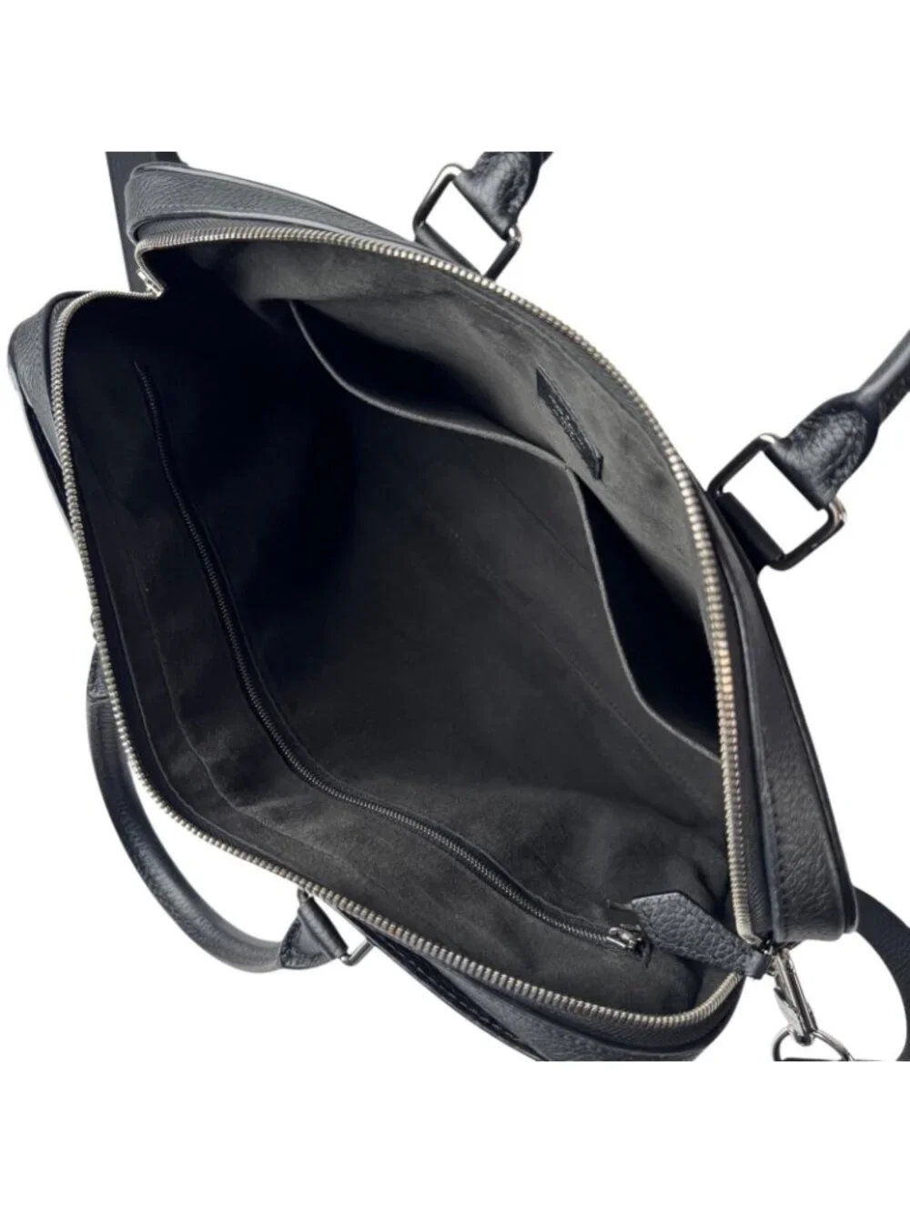 Louis Vuitton Alma Briefcase PM Taurillon Noir Business 2-Way Shoulder Bag